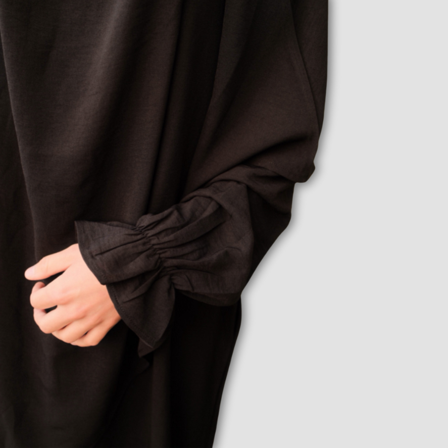 Khimar & Abaya Set- Black