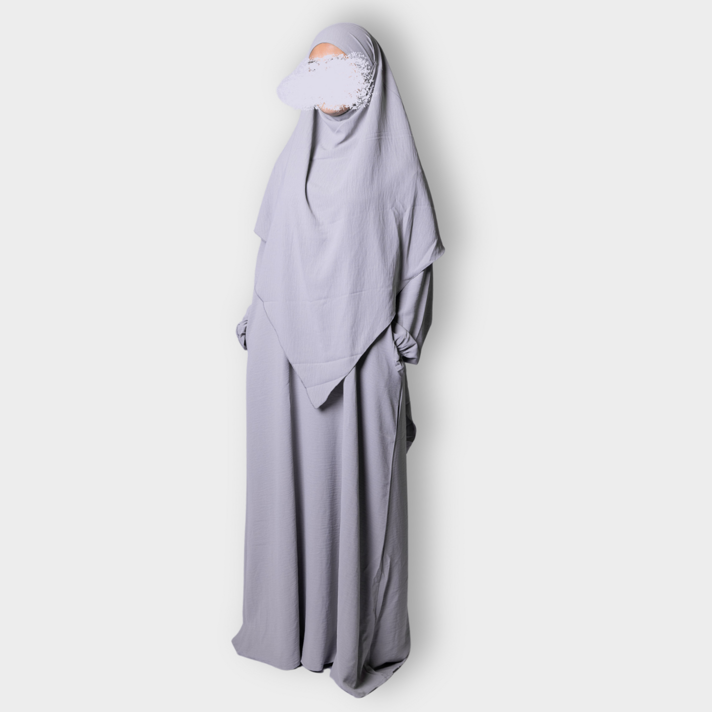 Khimar & Abaya Set- Cloudy