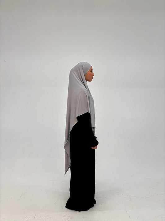 Premium Jersey Khimar - Stone