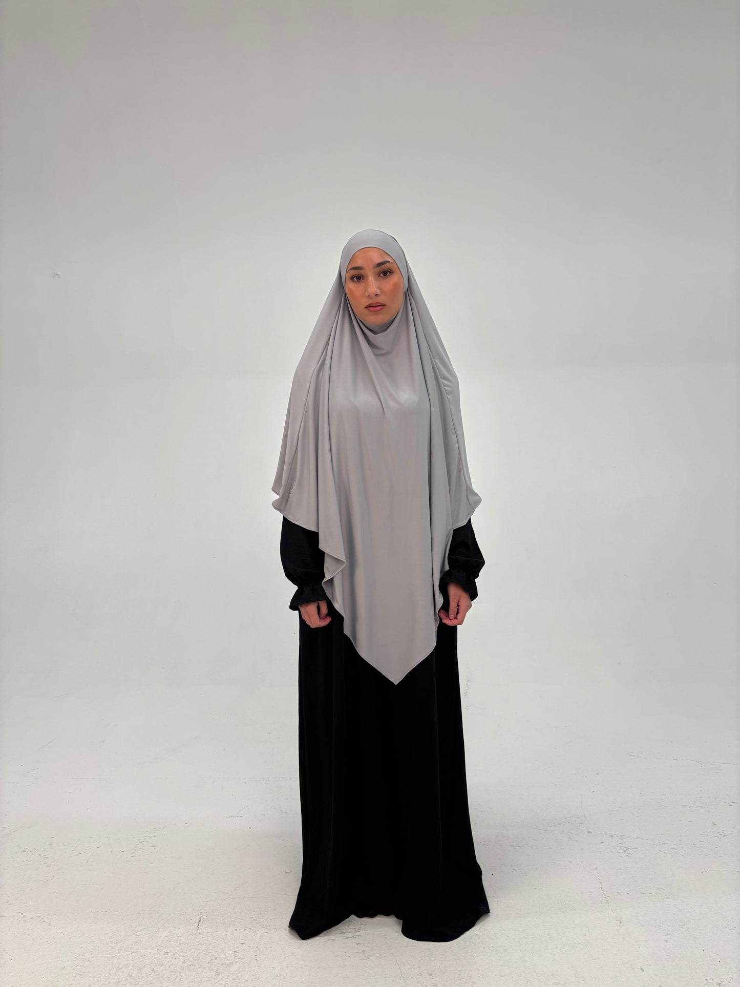 Premium Jersey Khimar - Stone