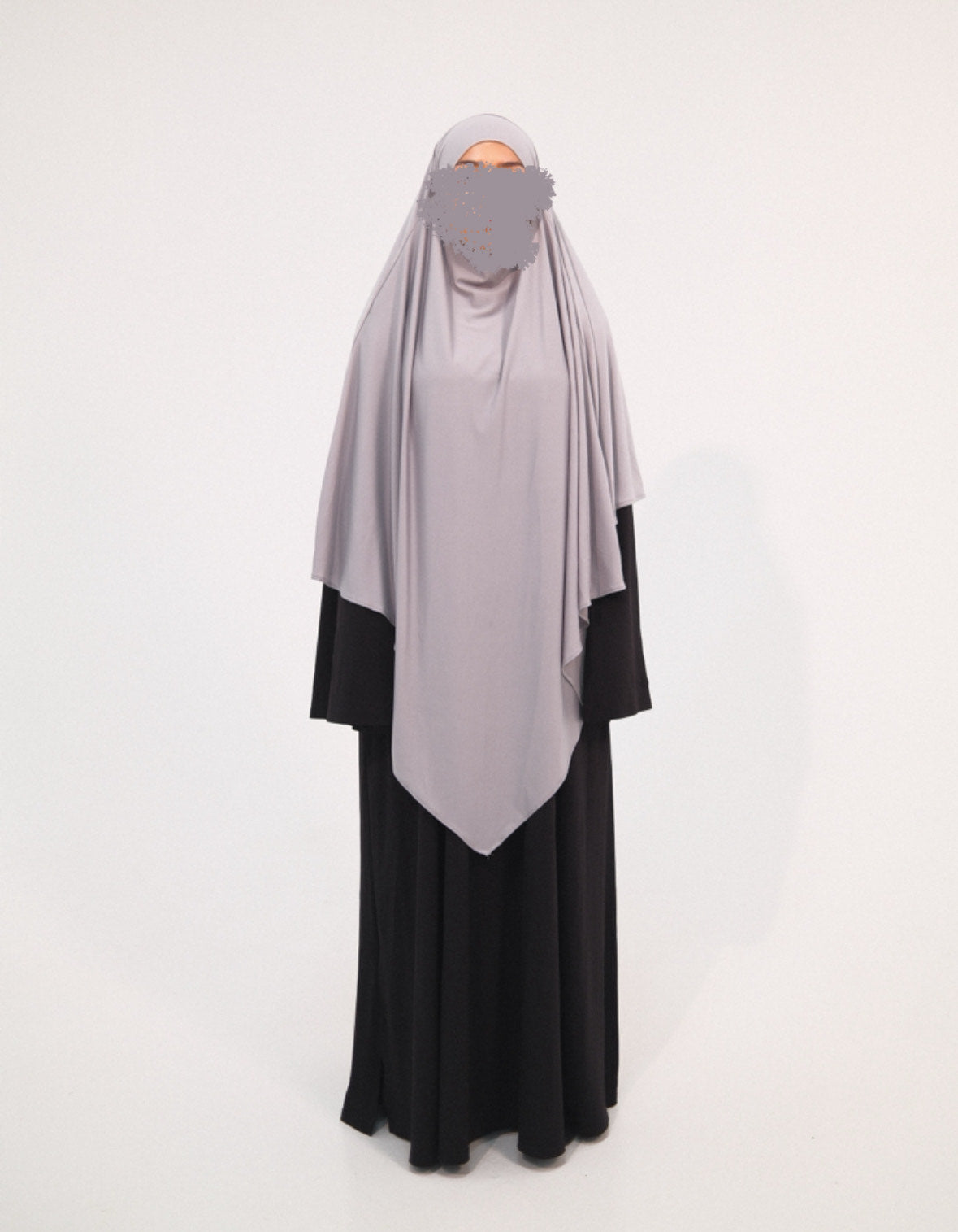 Premium Jersey Khimar - Stone